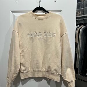 Anine Bing Cream Sweater
